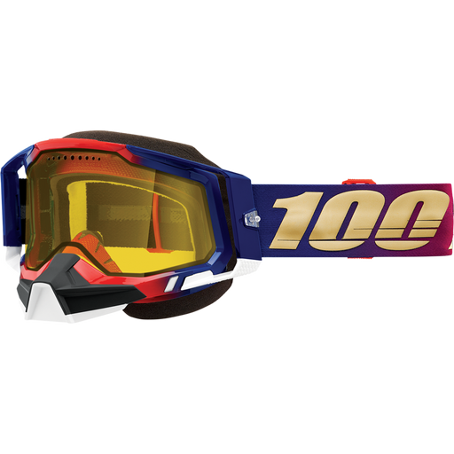 100% Racecraft 2 United Snow Goggles