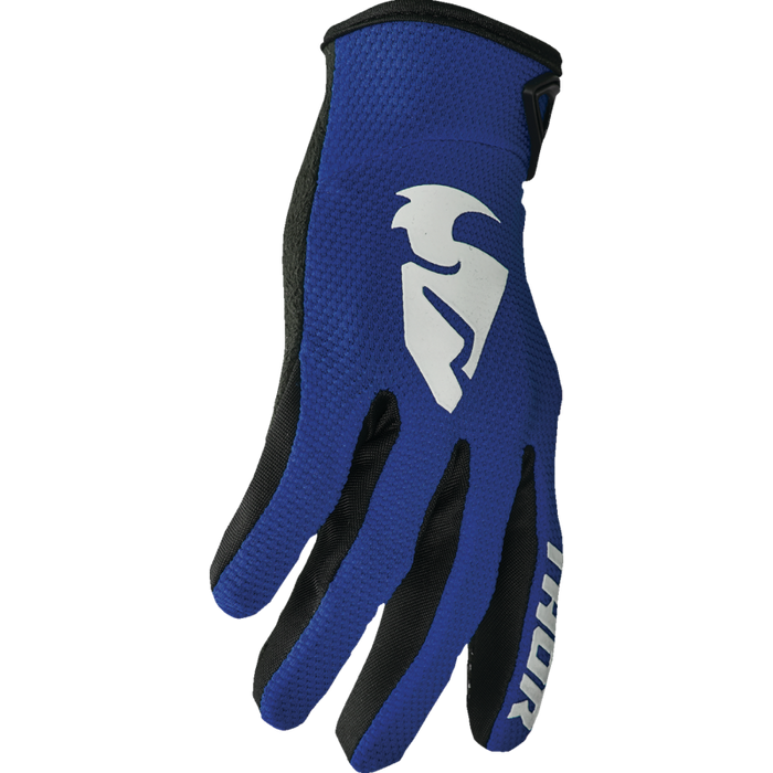 Thor Youth Sector Gloves - Black