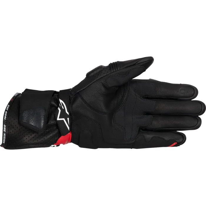 Alpinestars Mens SP-3 Gloves - Black/Bright Red/White - Back