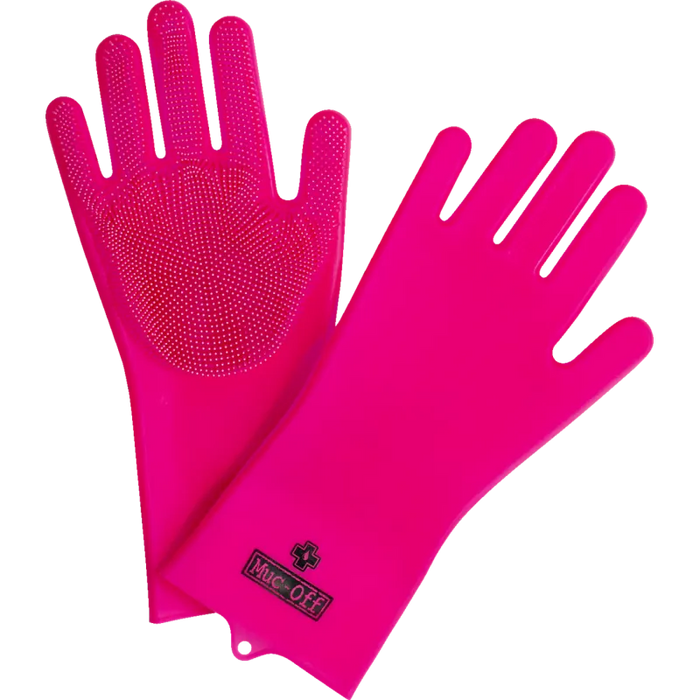 Muc-Off Deep Scrubber Gloves - LG - Front