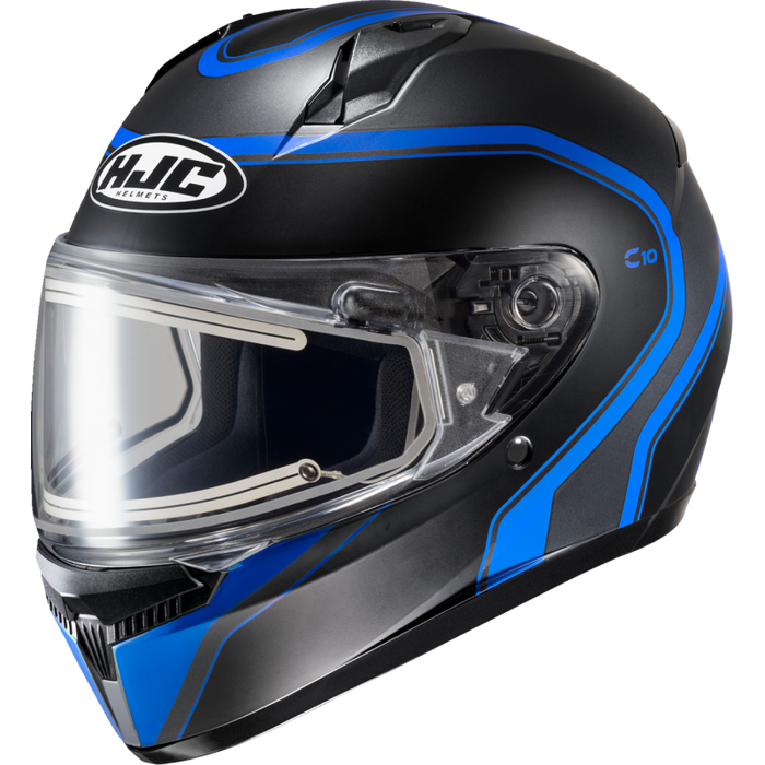 HJC C10 Elie Snow Helmet with Electric Dual Lens Face Shield