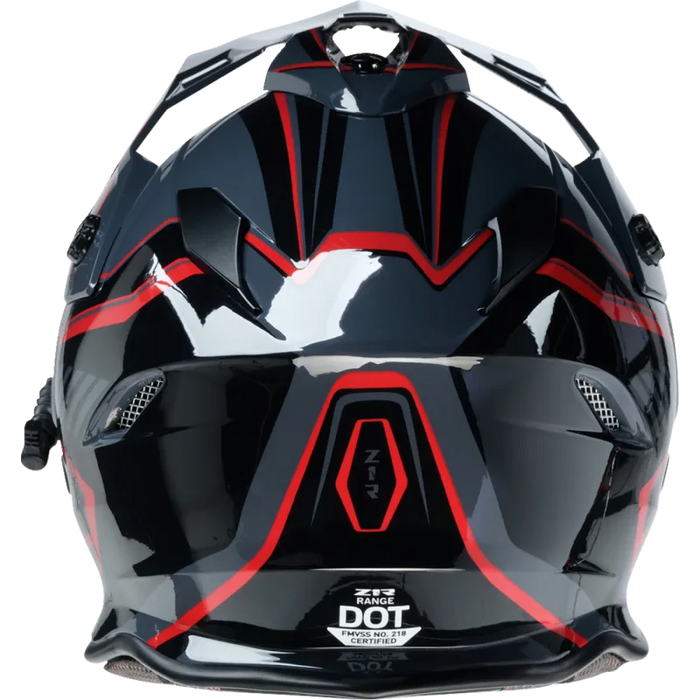Z1R Range 2.0 Rotor Snow Helmet with Electric Dual Lens Face Shield