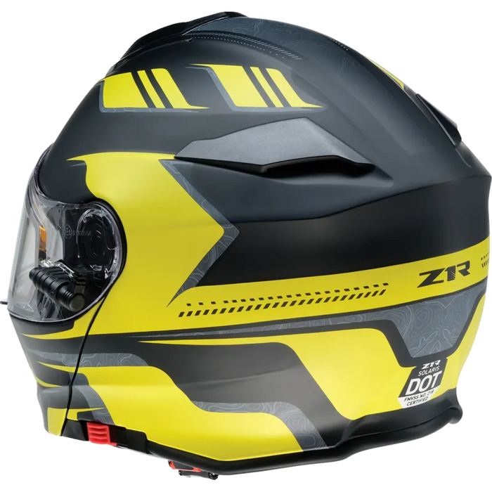 Z1R Solaris 2.0 First Tracks Snow Helmet with Electric Dual Lens Face Shield