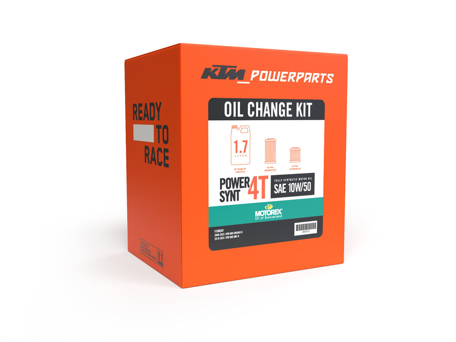 KTM Motorex Power Synt 4T 10W-50 Full Synthetic Oil Change Kit (1.7L)