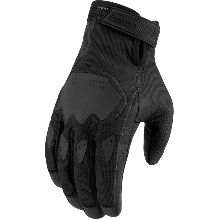 Icon Mens Hooligan CE Gloves - Black