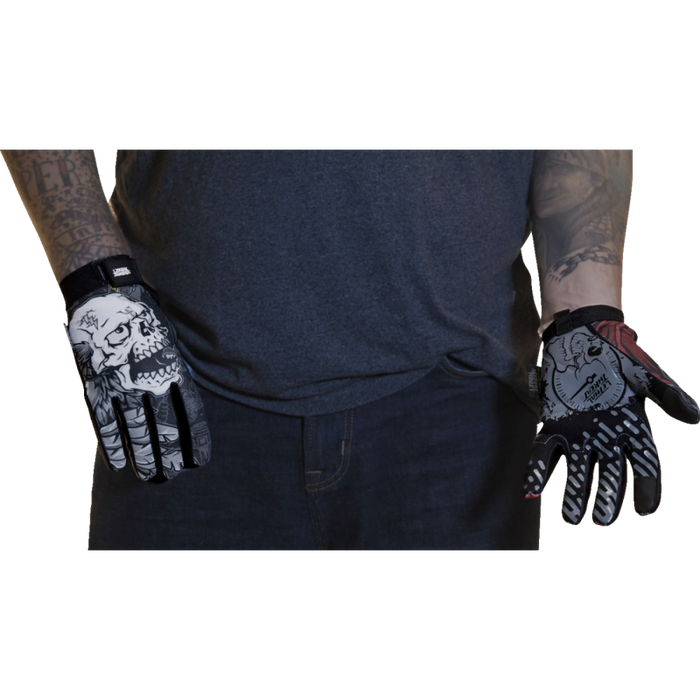 Lethal Threat Mens Offroad Gloves - Grease Monster