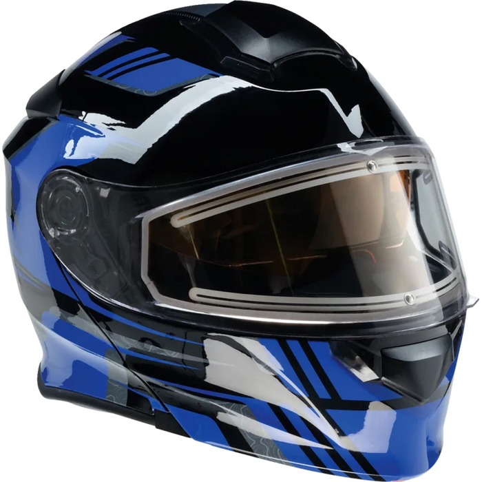 Z1R Solaris 2.0 First Tracks Snow Helmet with Electric Dual Lens Face Shield