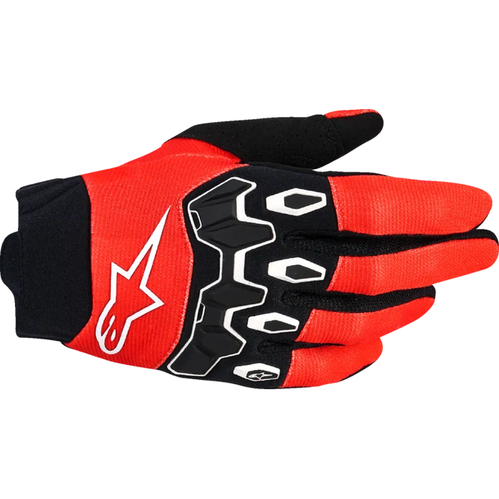 Alpinestars Mens Full Bore V2 Gloves - Orange/Black - Front