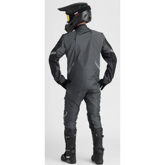 Thor Mens Terrain Gloves - Black/Charcoal - Application Shot
