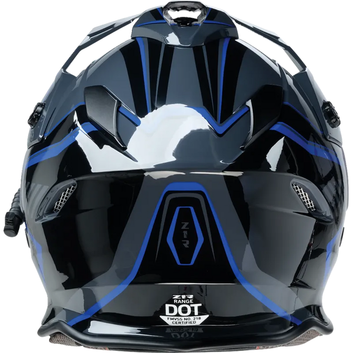 Z1R Range 2.0 Rotor Snow Helmet with Electric Dual Lens Face Shield