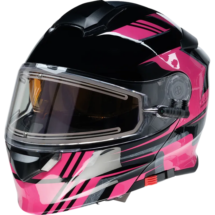 Z1R Solaris 2.0 First Tracks Snow Helmet with Electric Dual Lens Face Shield