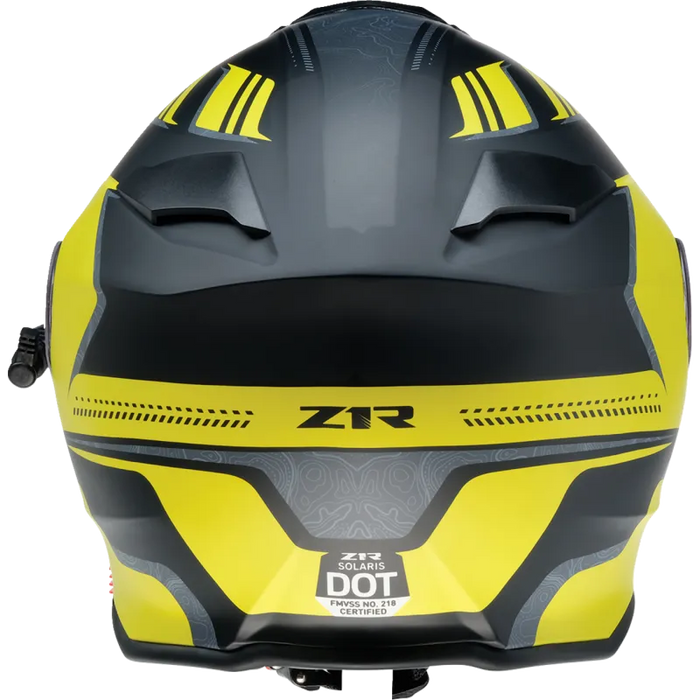 Z1R Solaris 2.0 First Tracks Snow Helmet with Electric Dual Lens Face Shield