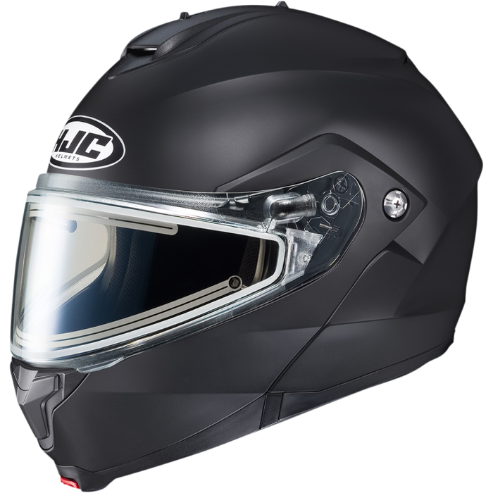HJC C91 Solid Snow Helmet with Electric Dual Lens Face Shield