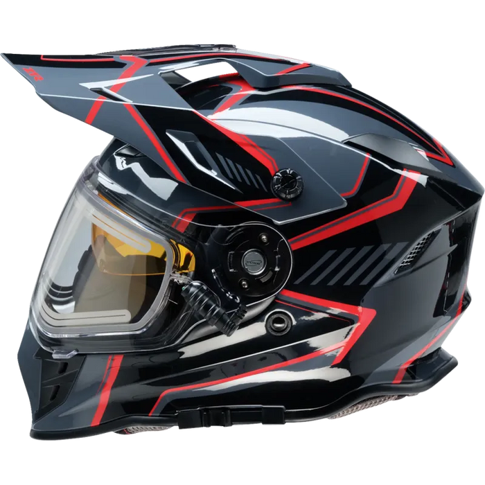 Z1R Range 2.0 Rotor Snow Helmet with Electric Dual Lens Face Shield