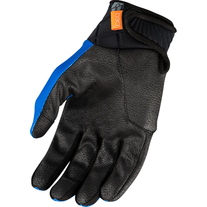 Icon Mens Anthem 3 Gloves - Blue - Back
