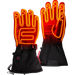 Gerbing Womens 7V S7 Battery Heated Gloves - Black - Front