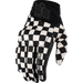 Icon Womens Anthem 3 Gloves - Checker - Front