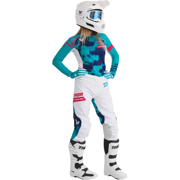Thor Womens Launchmode XP Gloves - Aqua - Other