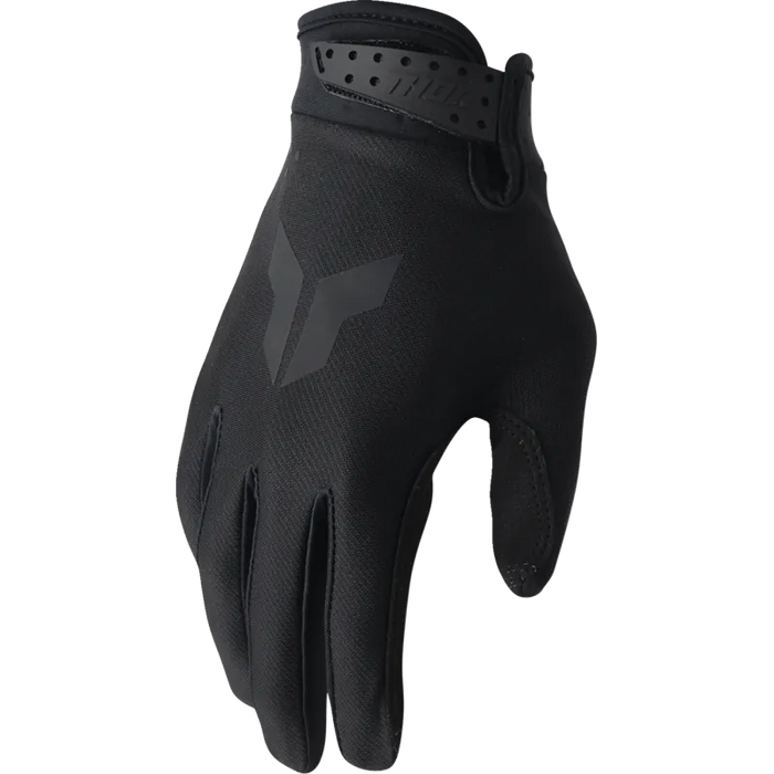 Thor Mens Launchmode Gloves - Black - Front