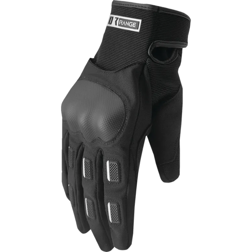 Thor Mens Range Gloves - Black - Front