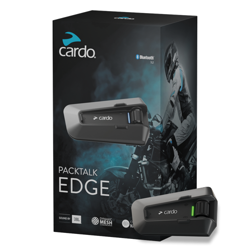 Cardo Packtalk Edge 2nd Gen DMC Intercom with Sound by JBL