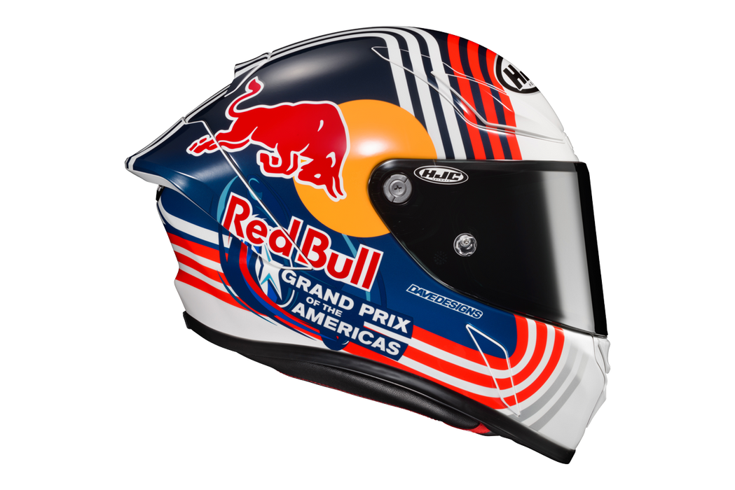 HJC RPHA 1N Red Bull Austin GP Helmet