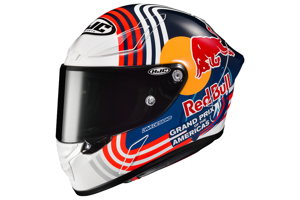 HJC RPHA 1N Red Bull Austin GP Helmet