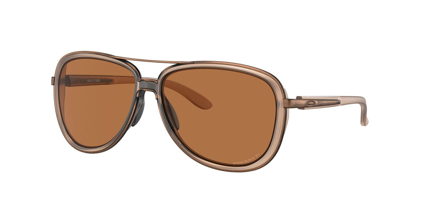 Oakley Split Time Matte Sepia with Prizm Bronze Polarized Sunglasses