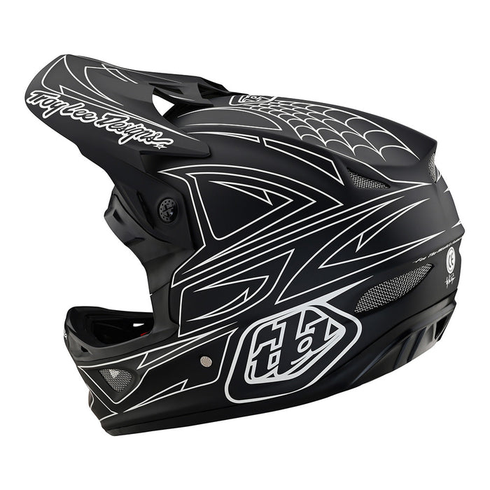 Troy Lee Designs D3 Fiberlite Spiderstripe Helmet