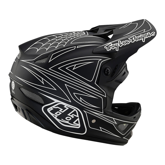 Troy Lee Designs D3 Fiberlite Spiderstripe Helmet