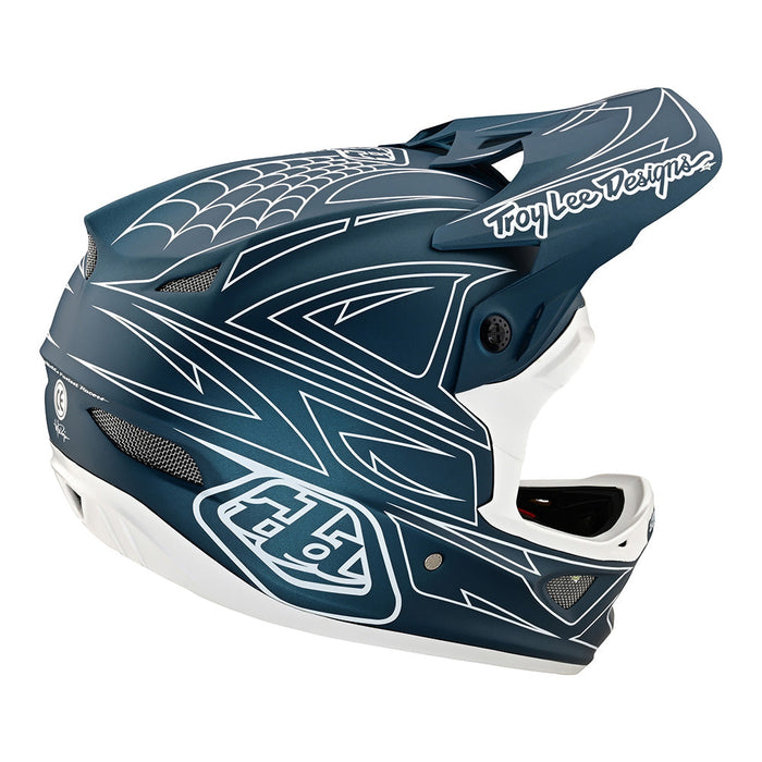 Troy Lee Designs D3 Fiberlite Spiderstripe Helmet