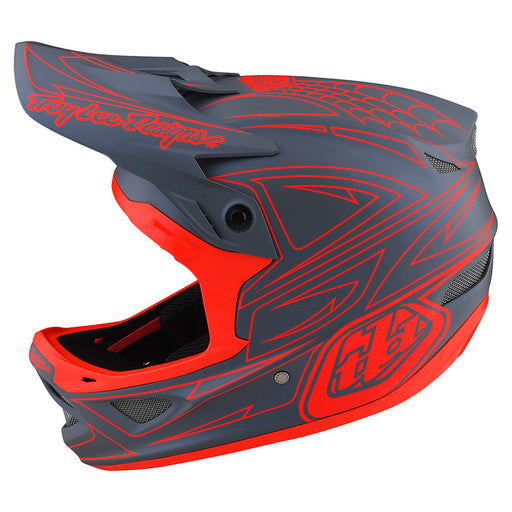 Troy Lee Designs D3 Fiberlite Spiderstripe Helmet