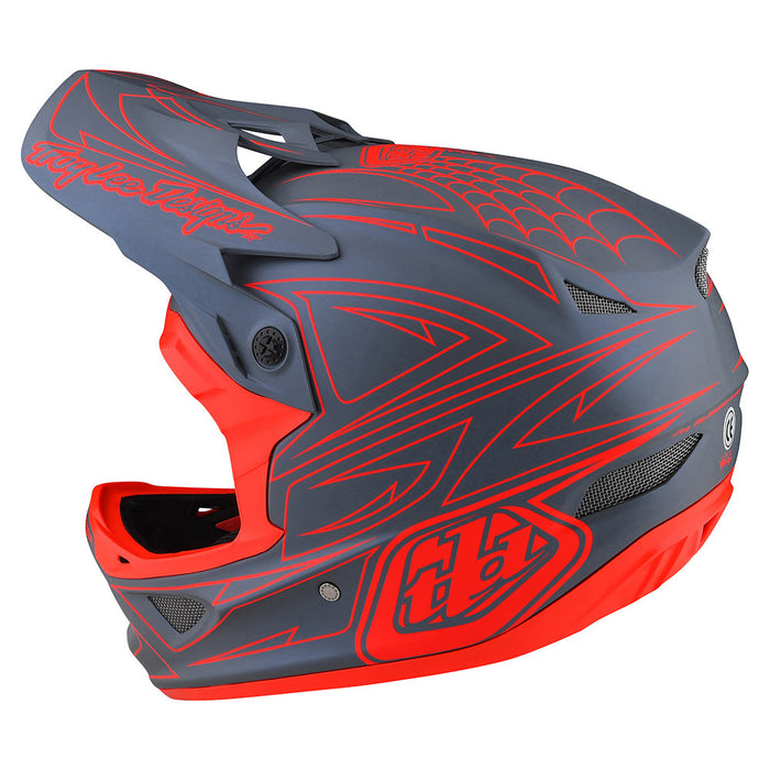 Troy Lee Designs D3 Fiberlite Spiderstripe Helmet