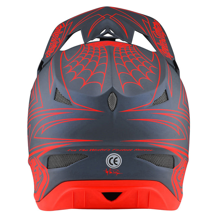 Troy Lee Designs D3 Fiberlite Spiderstripe Helmet