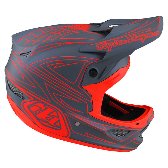 Troy Lee Designs D3 Fiberlite Spiderstripe Helmet