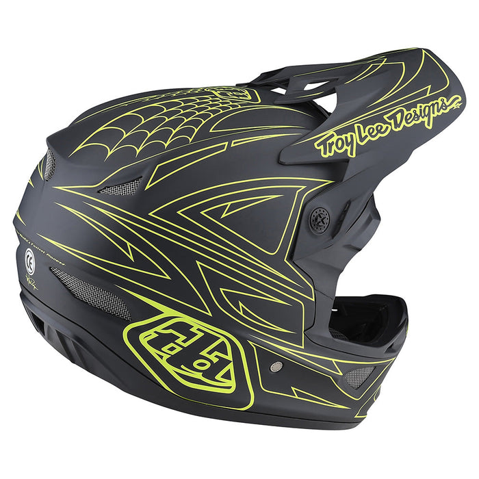 Troy Lee Designs D3 Fiberlite Spiderstripe Helmet