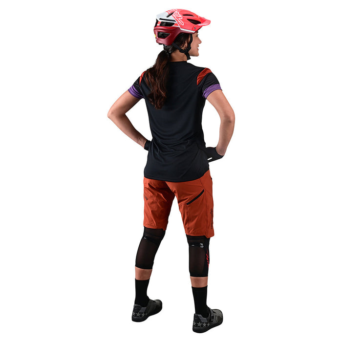 Troy Lee Designs Womens Lilium SS Rugby Jersey