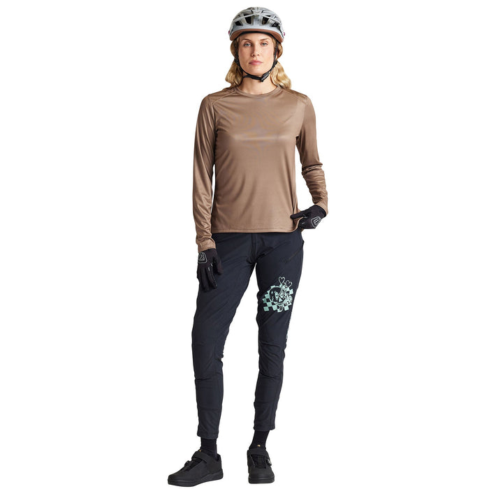 Troy Lee Designs Womens Lilium LS Solid Jersey