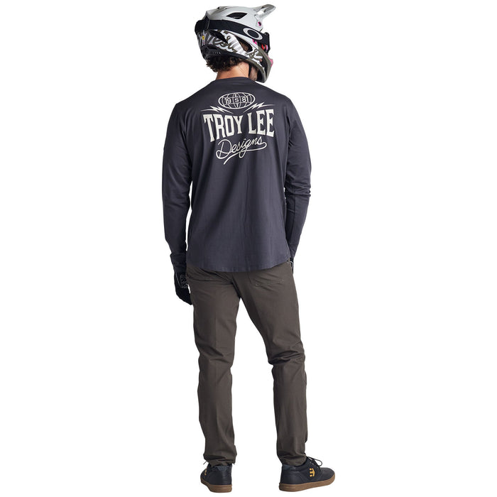 Troy Lee Designs Ruckus Long Sleeve Ride Tee Bolts Jersey