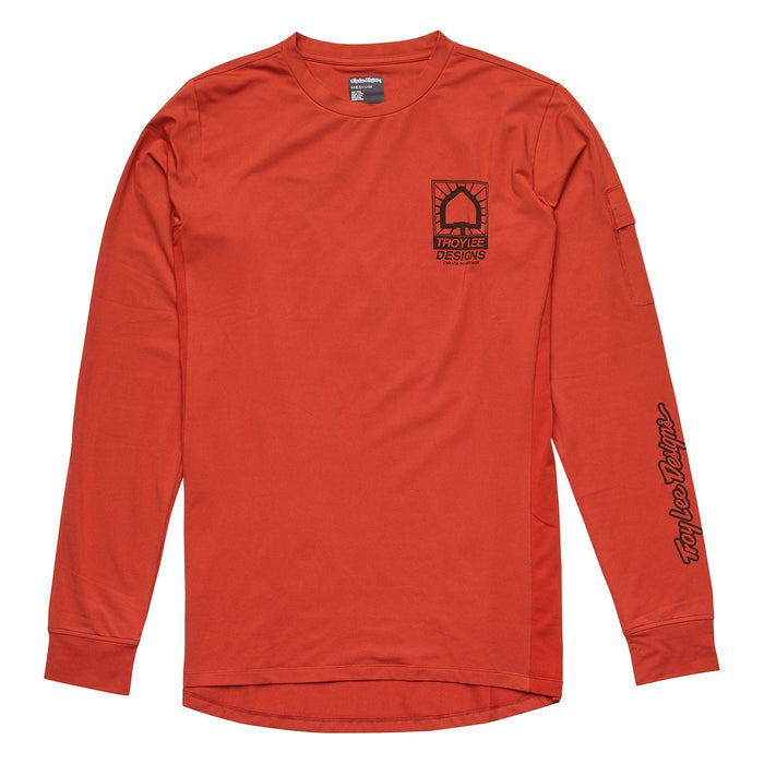 Troy Lee Designs Ruckus Long Sleeve Ride Tee Create To Destroy Jersey