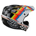 Troy Lee Designs SE4 Polyacrylite Warped Helmet