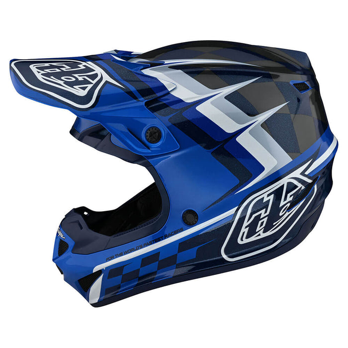 Troy Lee Designs Youth SE4 Polyacrylite Warped Helmet