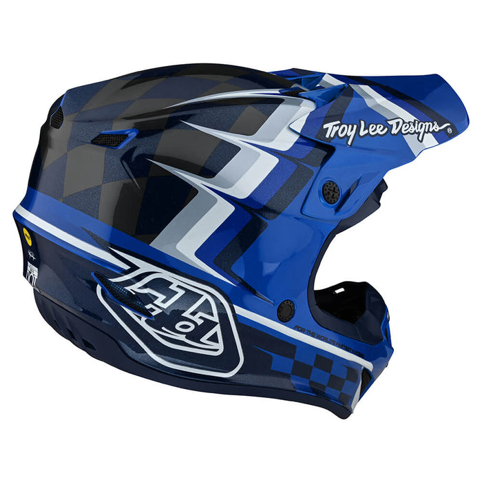 Troy Lee Designs Youth SE4 Polyacrylite Warped Helmet