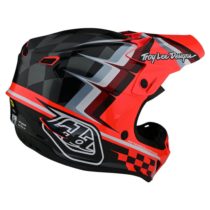 Troy Lee Designs SE4 Polyacrylite Warped Helmet