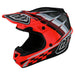 Troy Lee Designs SE4 Polyacrylite Warped Helmet