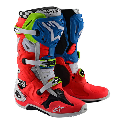 Troy Lee Designs Alpinestars Tech 10 Supervented MX Solid Boots