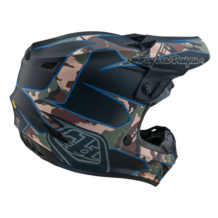 Troy Lee Designs SE4 Polyacrylite Matrix Camo Helmet