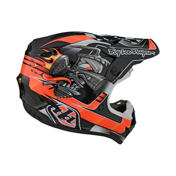 Troy Lee Designs SE4 Polyacrylite Carb Helmet