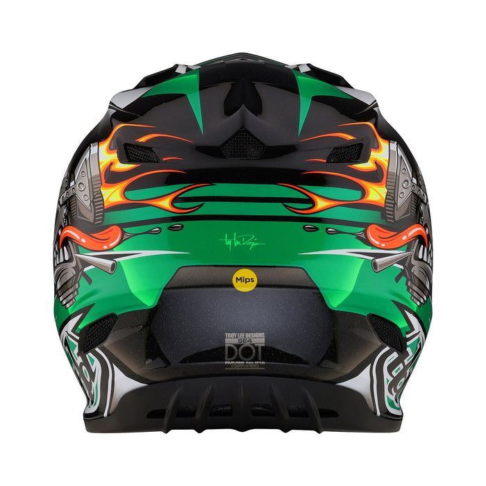 Troy Lee Designs SE4 Polyacrylite Carb Helmet