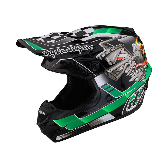 Troy Lee Designs SE4 Polyacrylite Carb Helmet